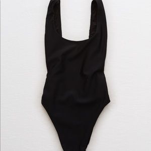 Aerie AE Super Scoop One Piece Swimsuit LARGE LONG